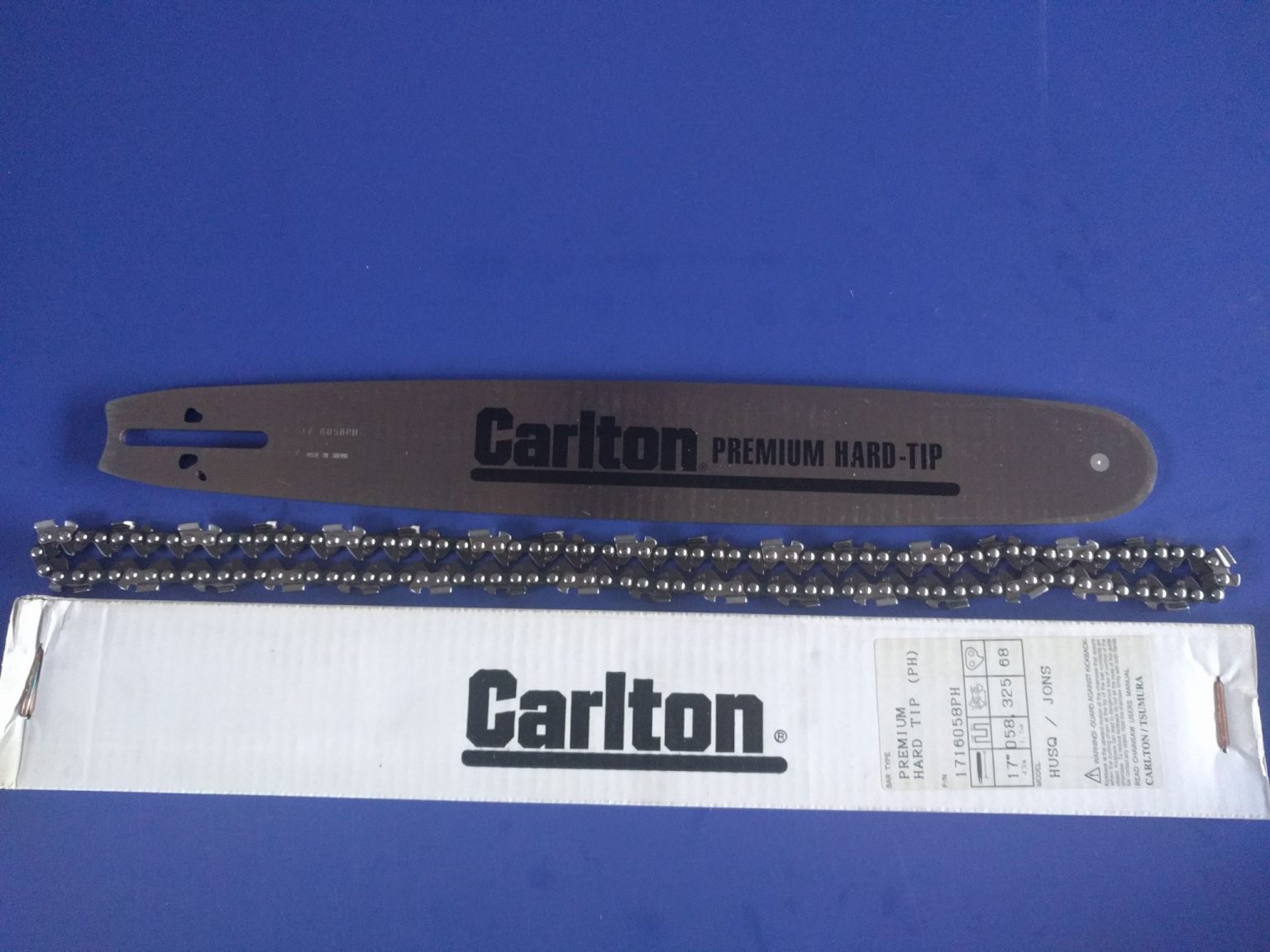 17 inch CARLTON Bar and Chain, Husqvarna 340, 345 254, 350, 353, 51, 55
