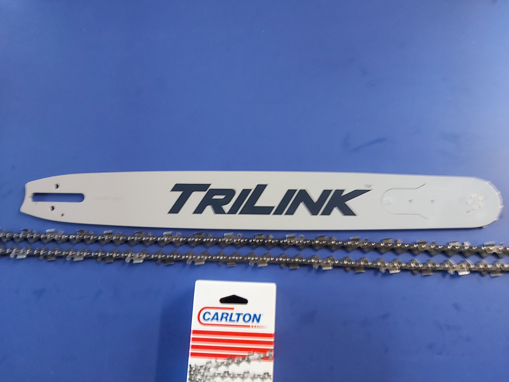 Barra Motosega Stihl Barra Da 63cm E 2 Catene Per Sega STIHL MS441 | 3/8" 1,6mm 84 Maglie - Taglio Professionale Barra 63cm 3/8