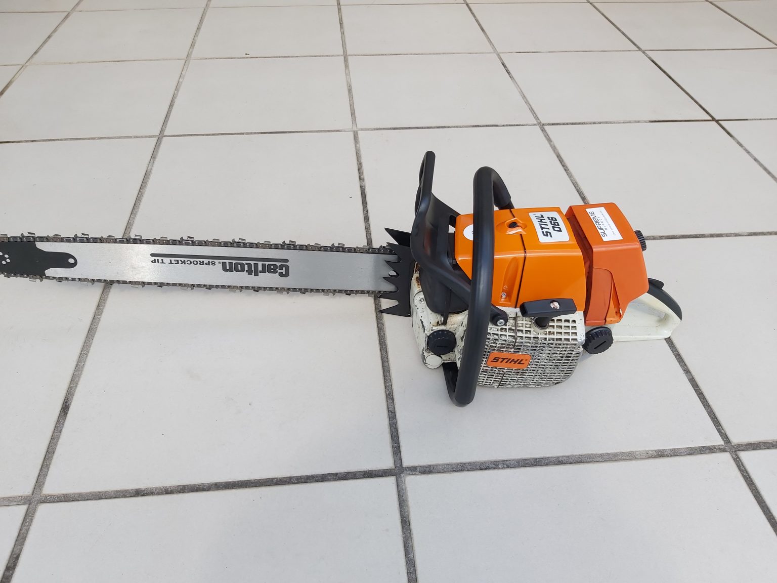 STIHL 066 with 26 inch bar *BIG SAW, BIG BAR* Full Chisel chain