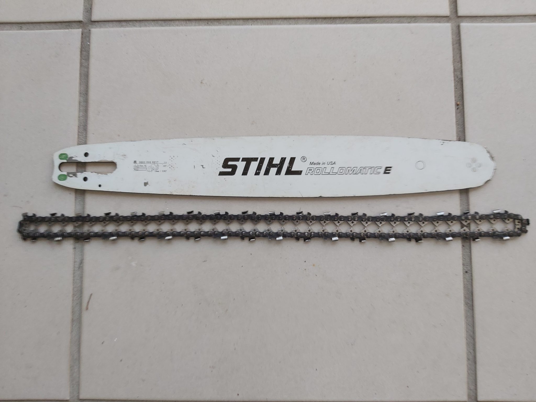 20 inch STIHL BAR with chain suit 026, 034, MS270, MS280, MS271, MS291