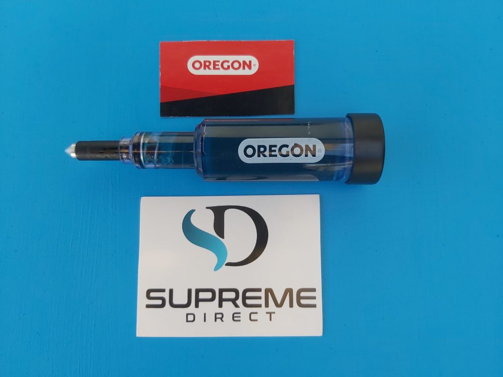 Oregon Grease Gun *Works on all different Saws, Brush Cutters* Push