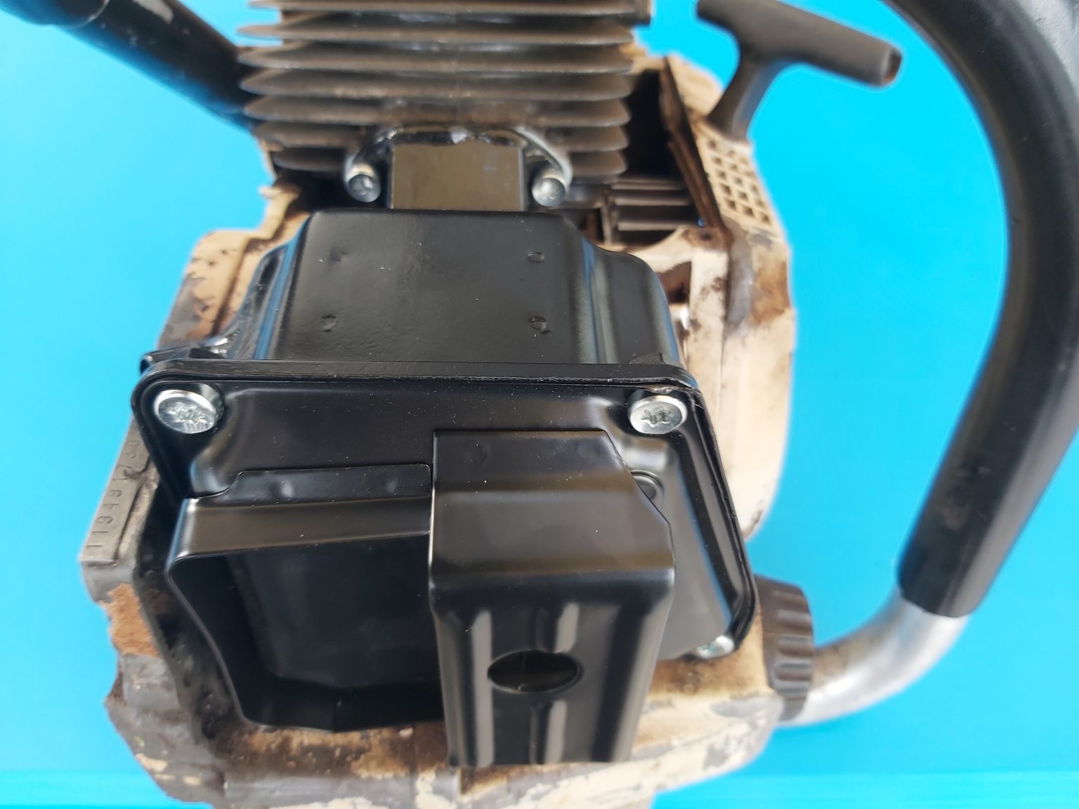 STIHL 084 Muffler Assembly with all Bolts *MODIFIED* Chainsaw Parts World