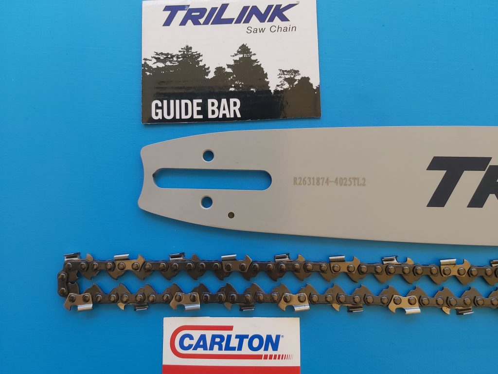 18 inch Tri Link Bar & Carlton Chain STIHL 024, 026, 028, 029, MS260 ...