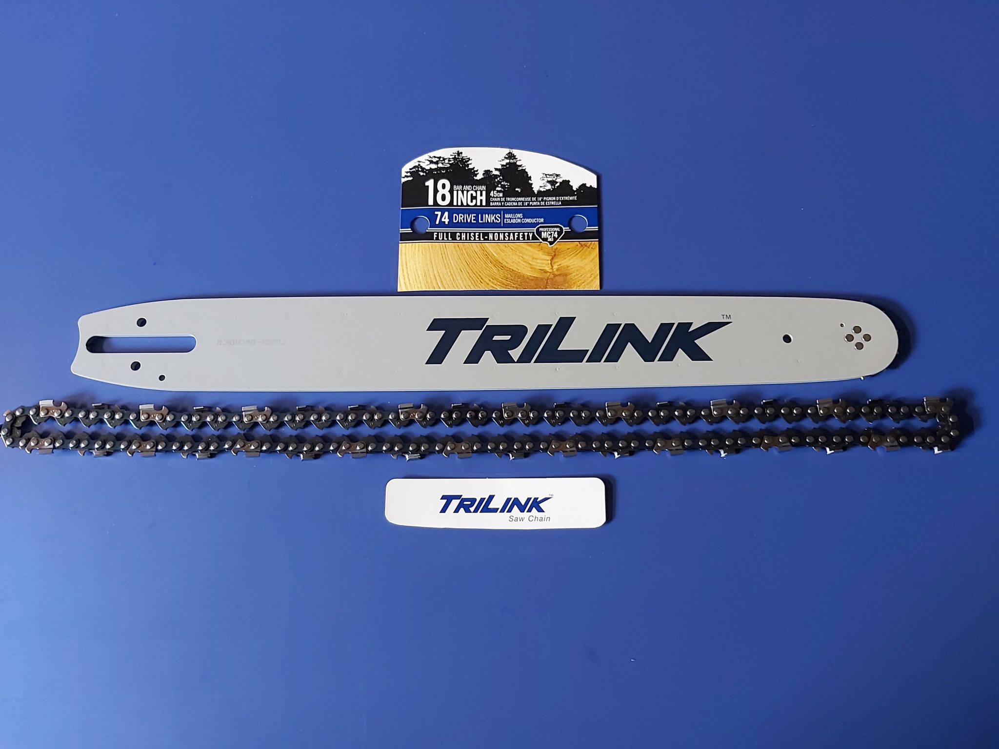 18 inch Tri Link Bar & Chain Combo STIHL 024, 026, 028, 029, MS260