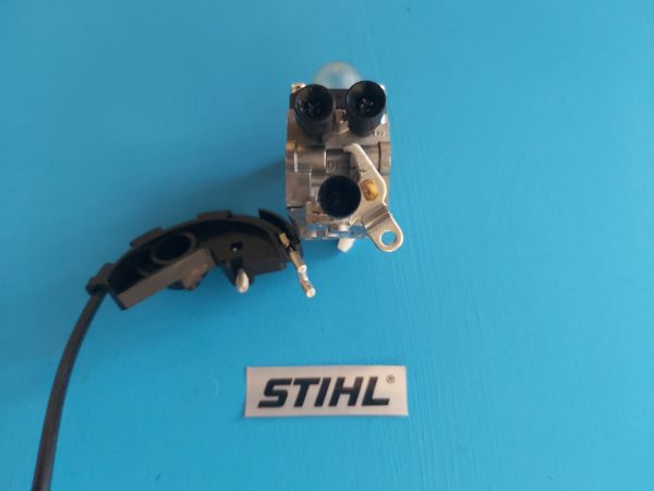 thumbnail interactive-video image 1 of 8pc Carburetor & Fuel Line Kit For STIHL FS38 FS45 FS55 String Trimmer - Hipa 1 of 2