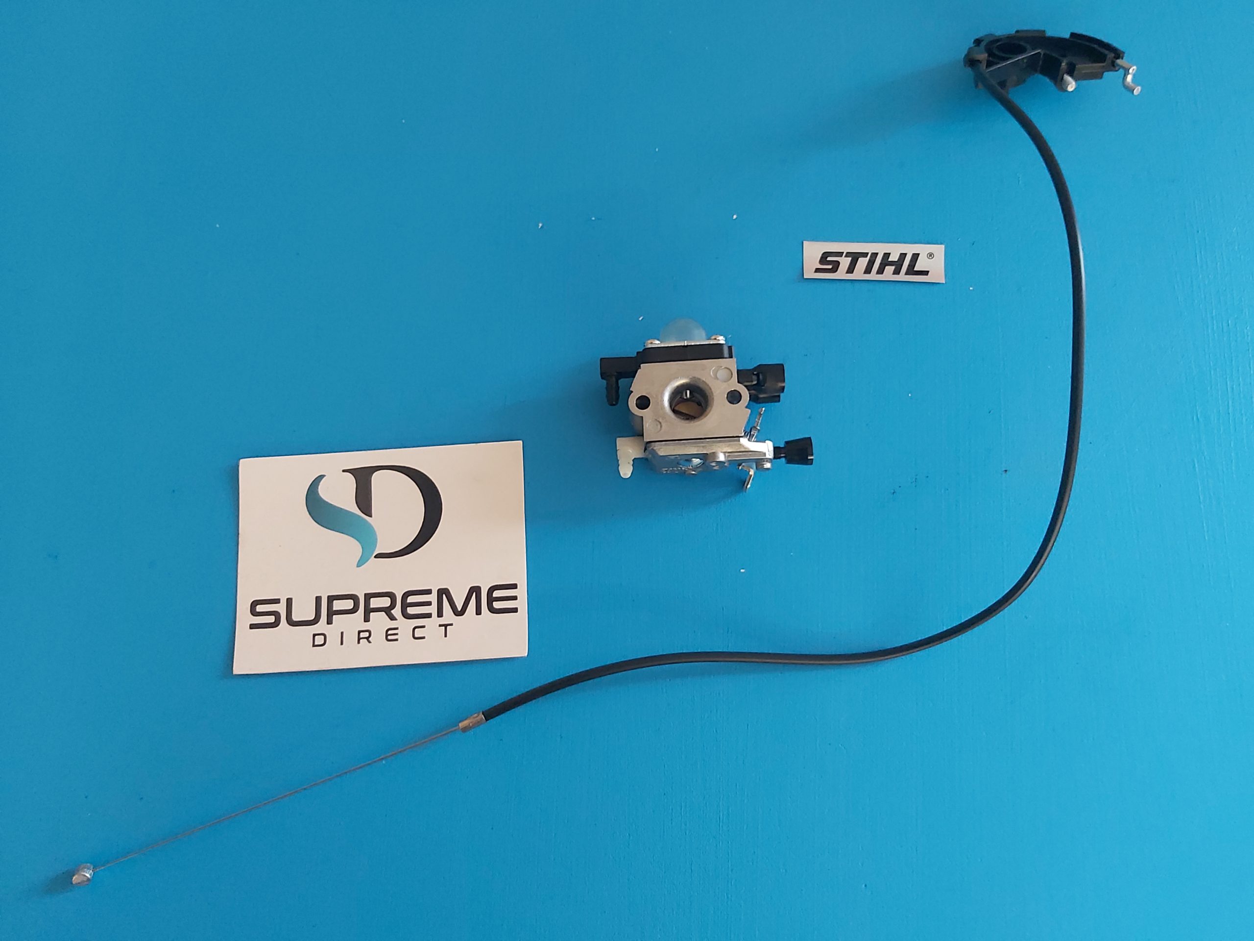 thumbnail image 2 of 8pc Carburetor & Fuel Line Kit For STIHL FS38 FS45 FS55 String Trimmer - Hipa 2 of 2