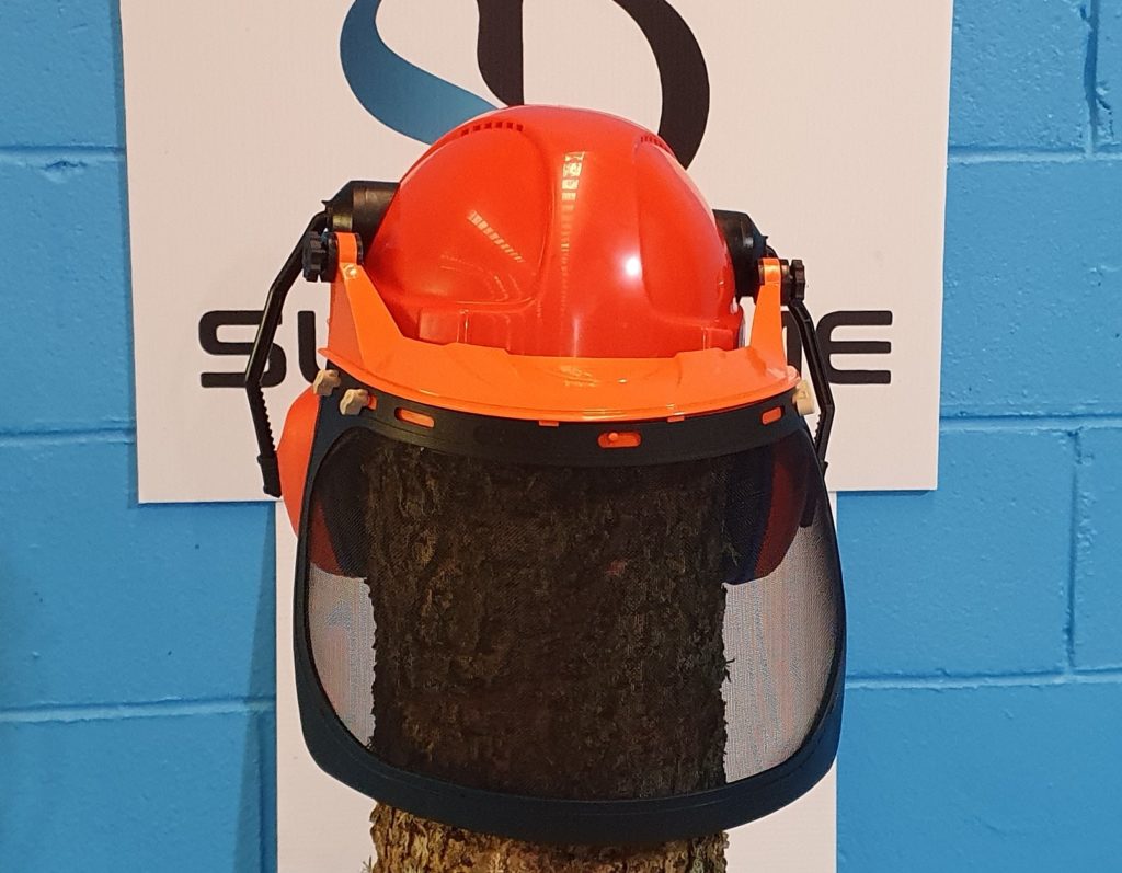 Forestry Helmet Combo *With Neck Protection* Dust, Sun Shield