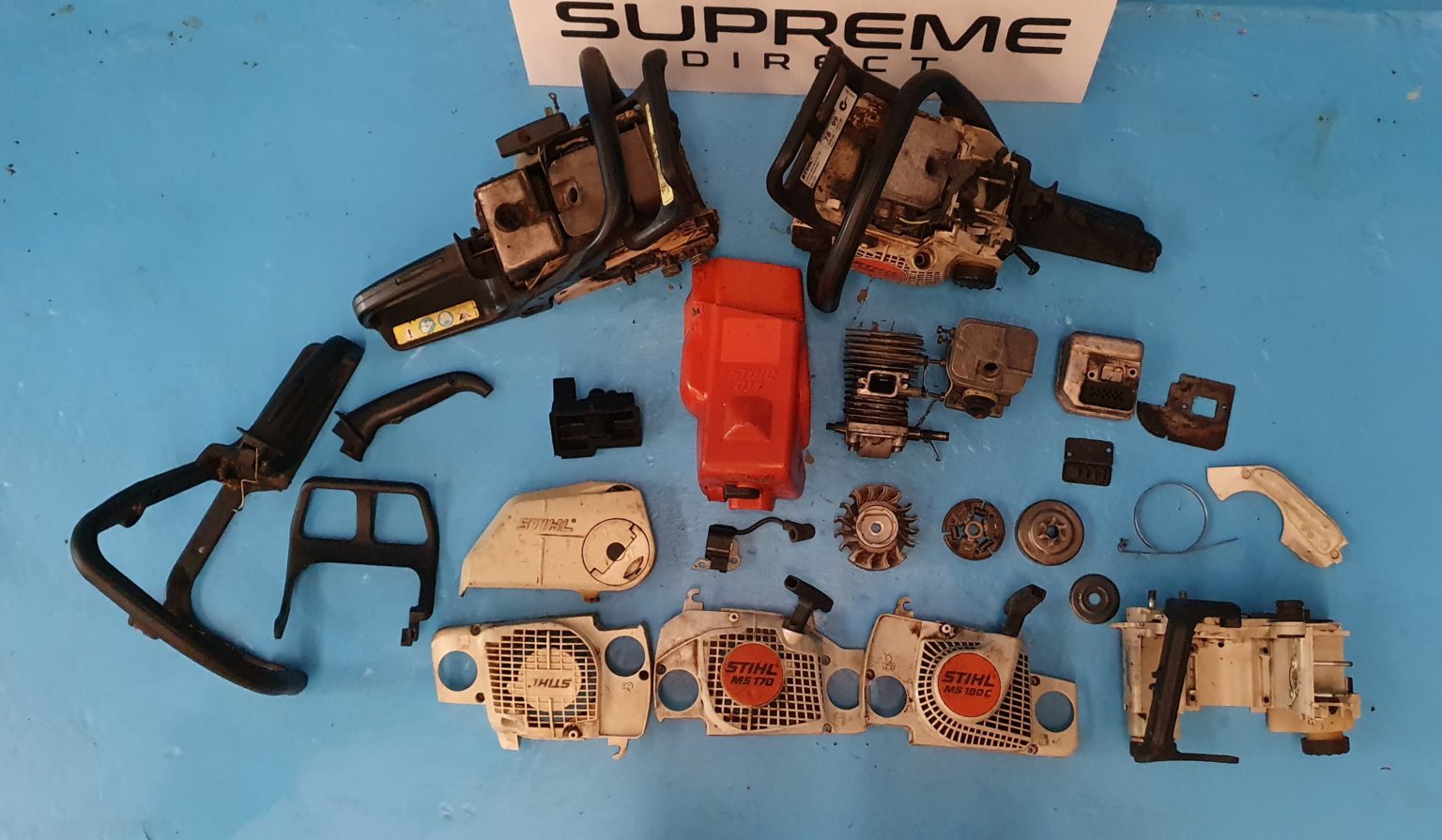 STIHL MS170, MS180, 017, 018 "Now Wrecking" Chainsaw Parts World