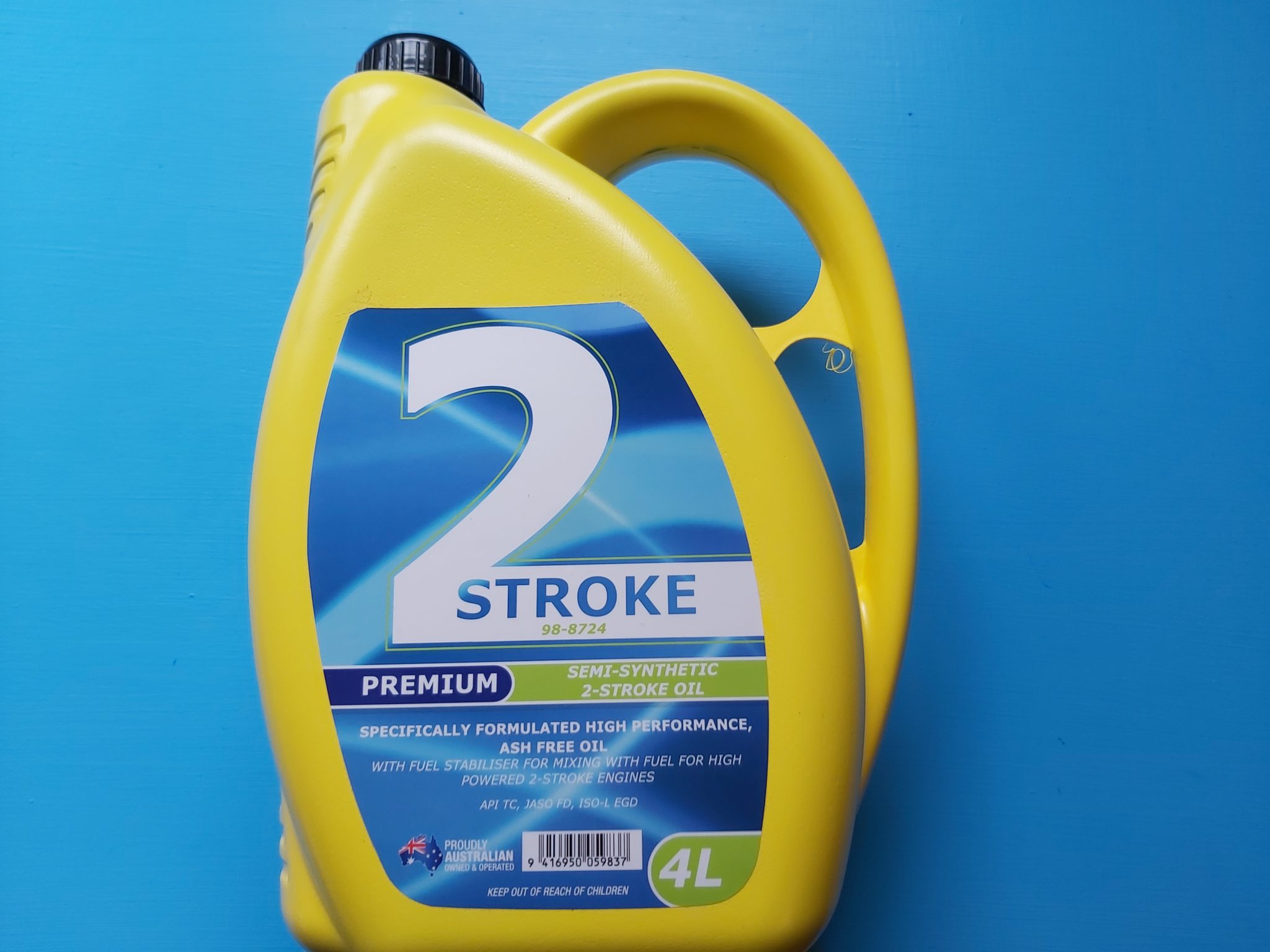 4 Litre 2 STROKE OIL *SemiSynthetic* JASO FD Best Oil Money Can Buy