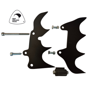 Husqvarna 394, 395 Spike Set *Heavy Duty* with Chain Roller, Catcher