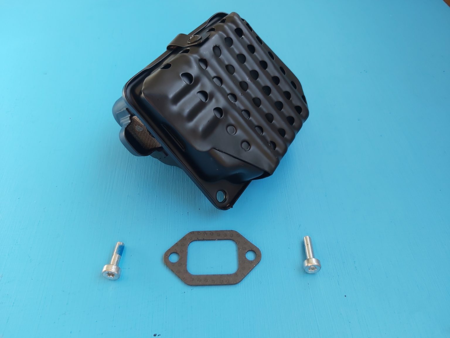 STIHL 038 AV, 038 Super, 038 Magnum Muffler Assembly *SPARK ARRESTOR