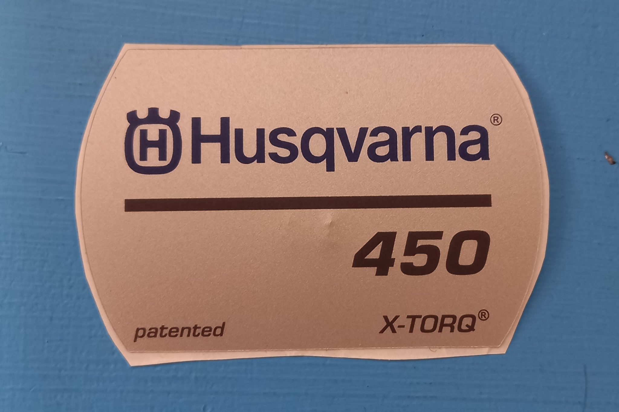 HUSQVARNA 450 Decal Chainsaw Parts World